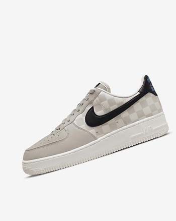 Nike Air Force 1 '07 QS Creme Negros Negros | MX 5402